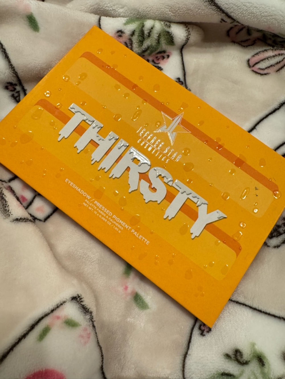 Jeffree Star 'Thirsty' Eyeshadow Palette - Bright Orange